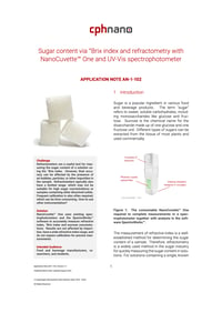 LYXX_20230313_Application_Note_NanoCuvette_One_Sugar_Refractometry_Bx