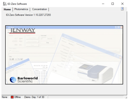 PHOT_20220705_Spectrophotometers_Jenway_6300_Software